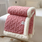 Sabina – Dwustronny Koc Fleece