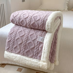 Sabina – Dwustronny Koc Fleece