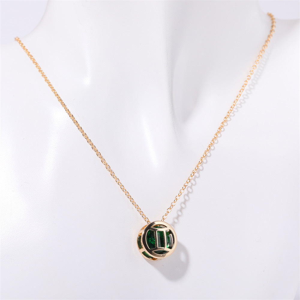 Double-Sided Zodiac Necklace