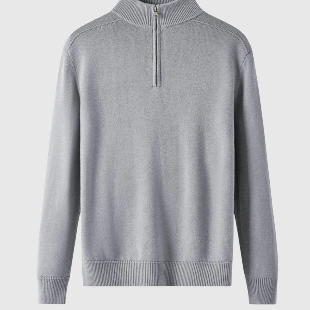 Libuše - Sweter z zamkiem z wełny merino Capri