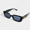 Retro kwadratowe okulary