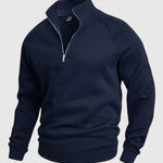 Libuše - Premium sweter z polo zamkiem