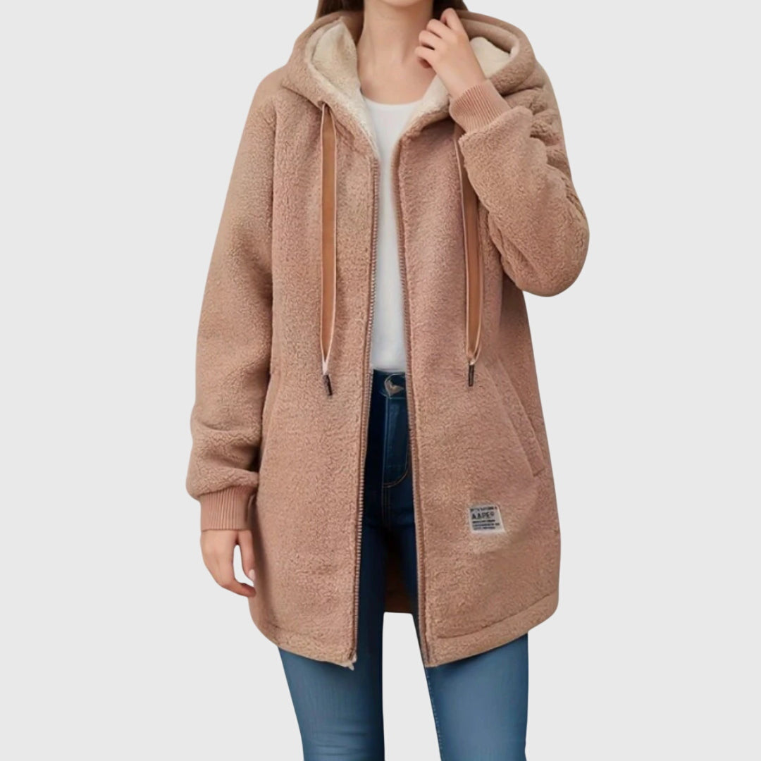 Birgitta™ — miękka kurtka polarowa z kapturem
