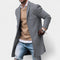 Daniel – Elegancki męski płaszcz z klapami