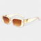 Retro kwadratowe okulary