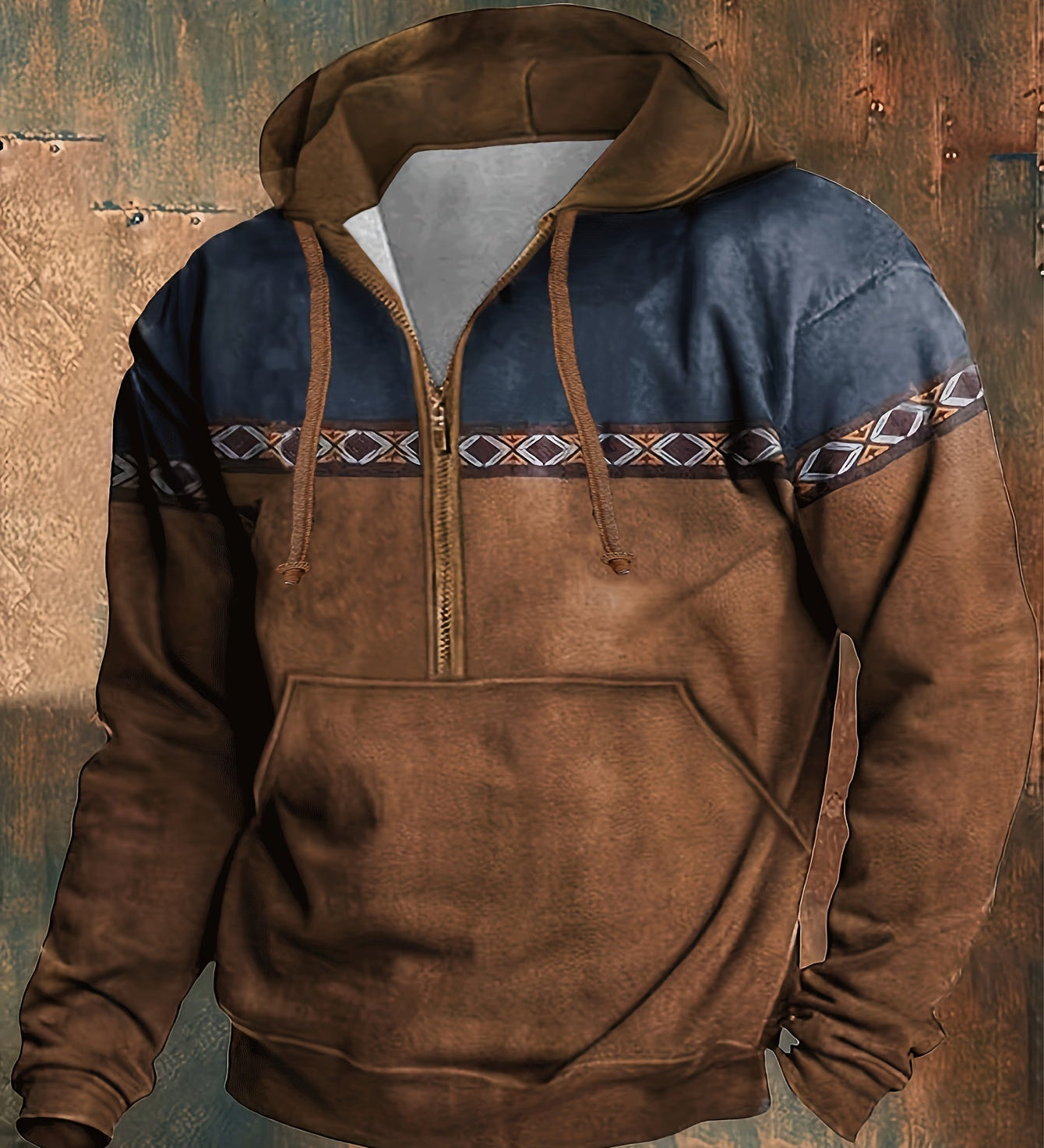Bluza Yellowstone Half-Zip z kapturem