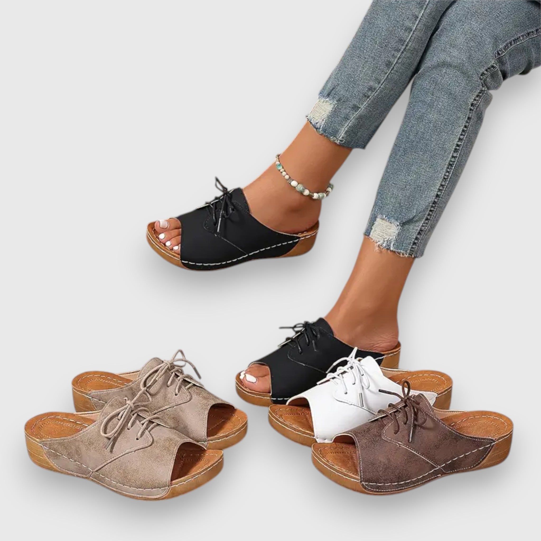 Saskia – Sandały w stylu vintage
