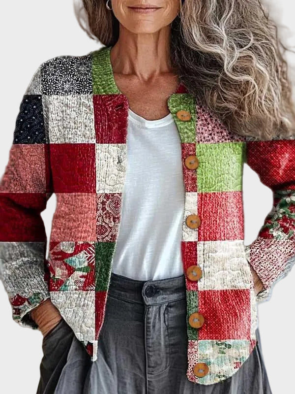 Sylvette™ - Kardigan w Kratkę