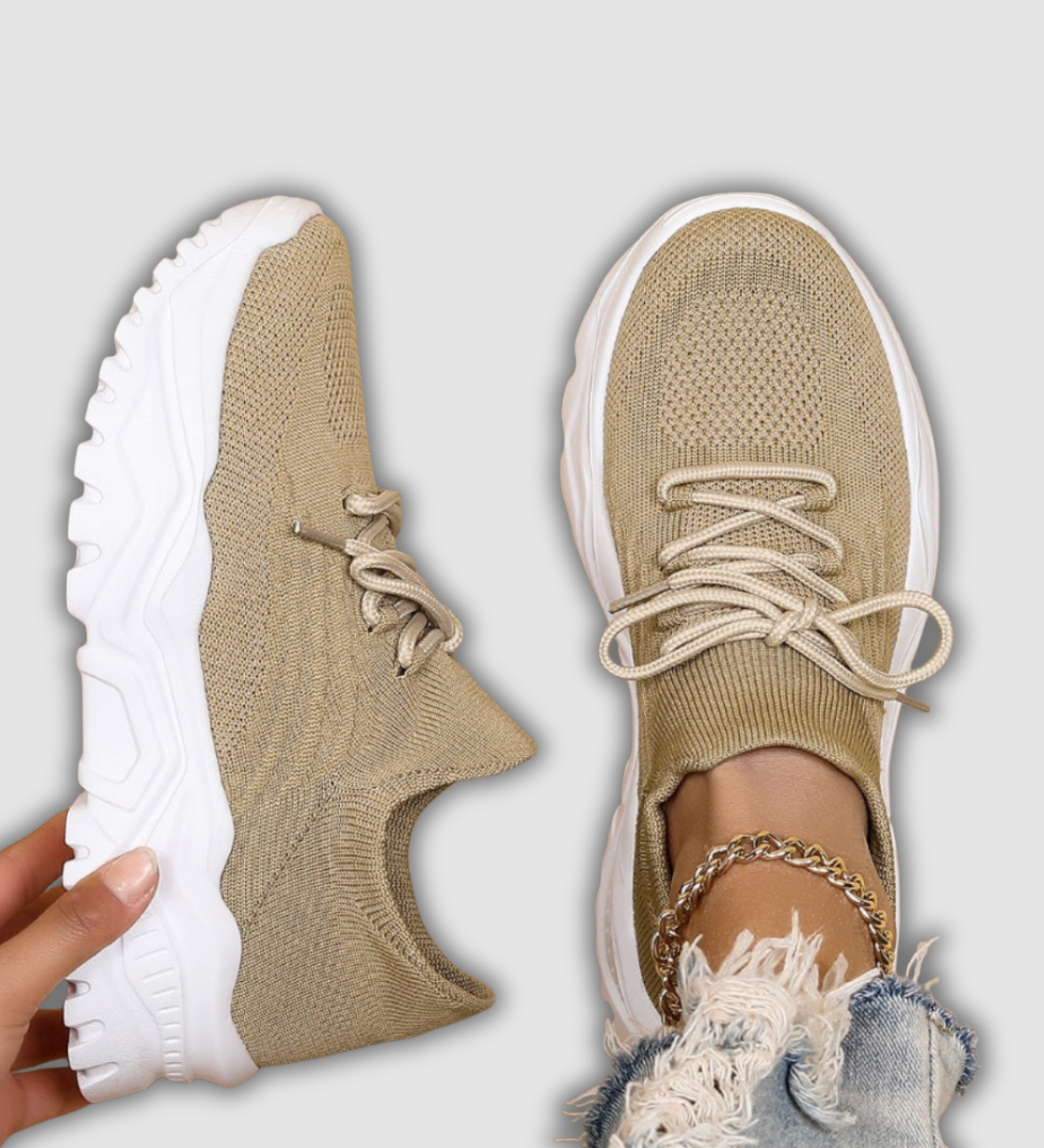 Alisa - Bequeme Schnürschuhe