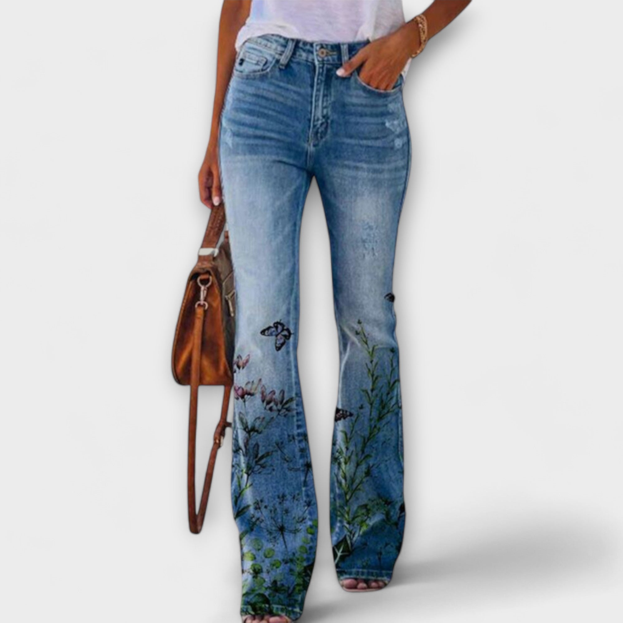 Caroly - Hose mit Blumen
