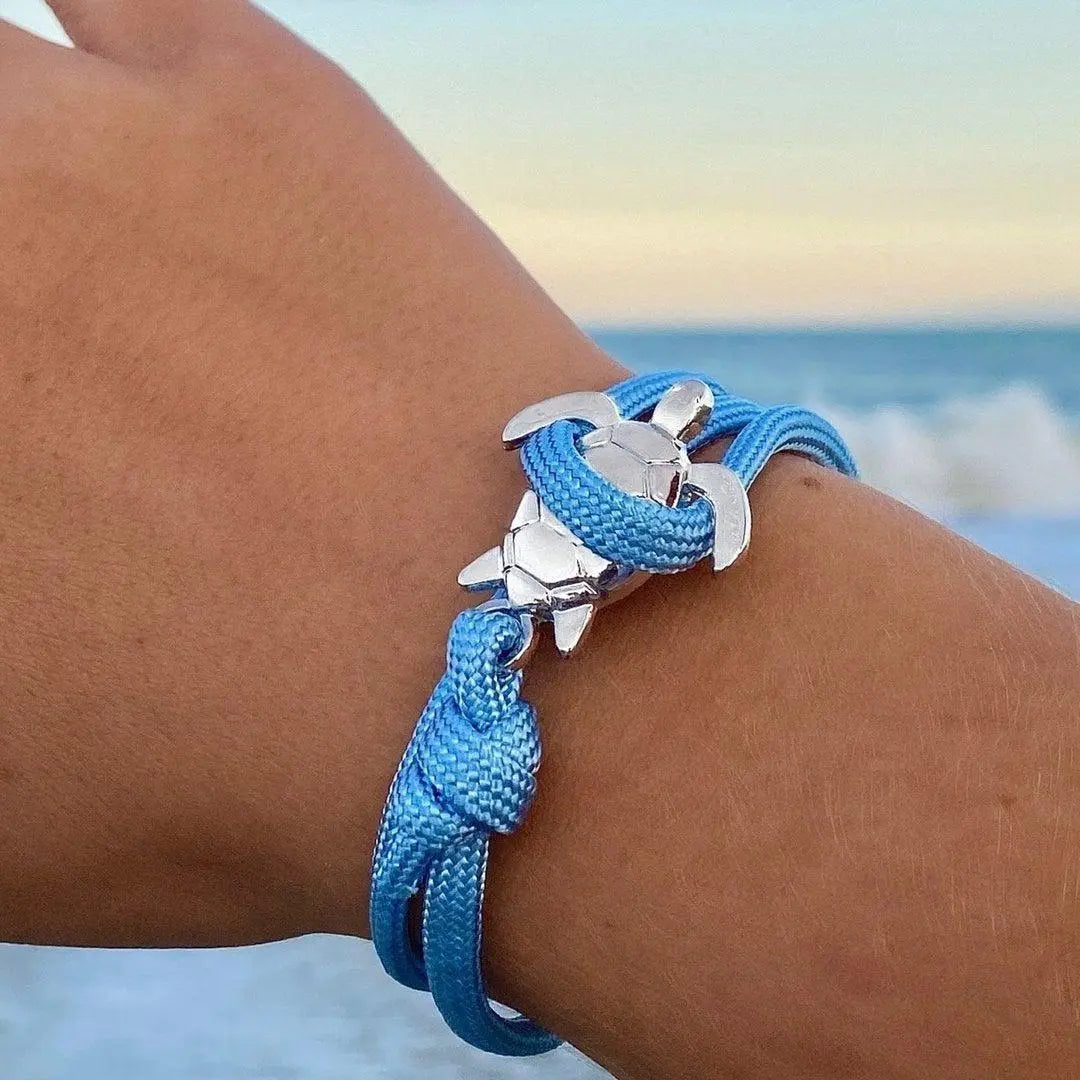 Handcrafted Bracelet with Sea Turtle