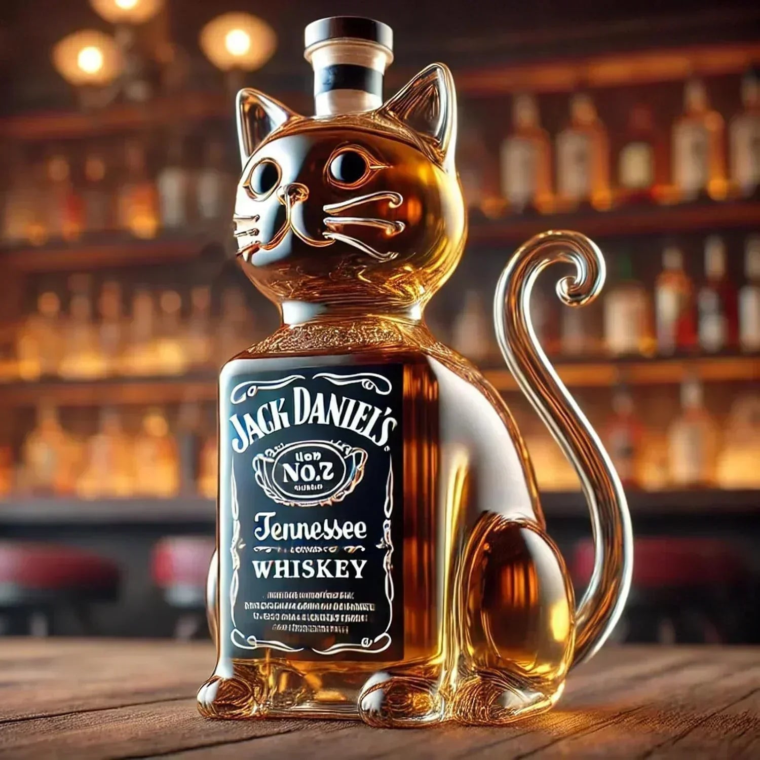 Karafka do Whisky - Edycja Kocia
