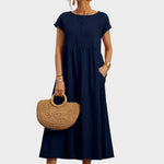 Gabrielle™ — Midi sukienka w eleganckim, ponadczasowym stylu