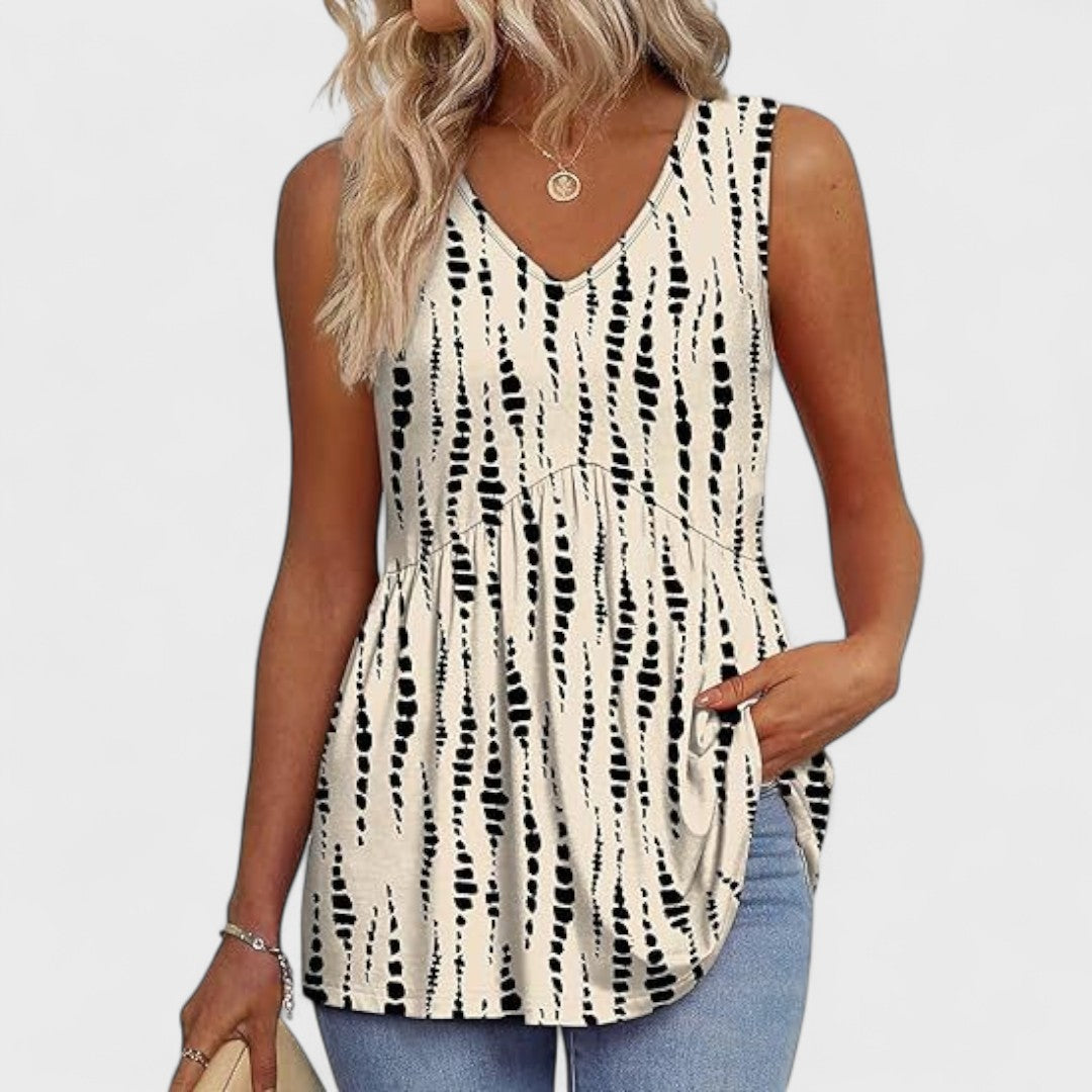 Elenor - Elegancki Casualowy Top na Co Dzień
