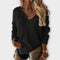 Carolina - Wygodny sweter z dekoltem w serek
