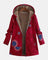 Sage - Tribal Wzór Sherpa Kurtka