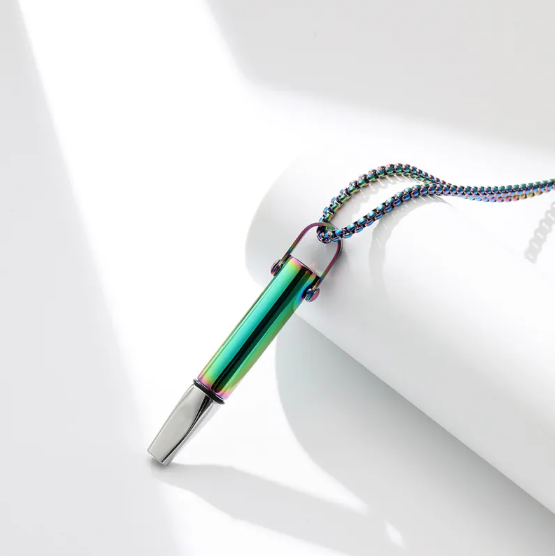 Collar with Respiratory Resistance Whistle