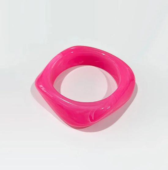 Colourful Square Acrylic Bracelet
