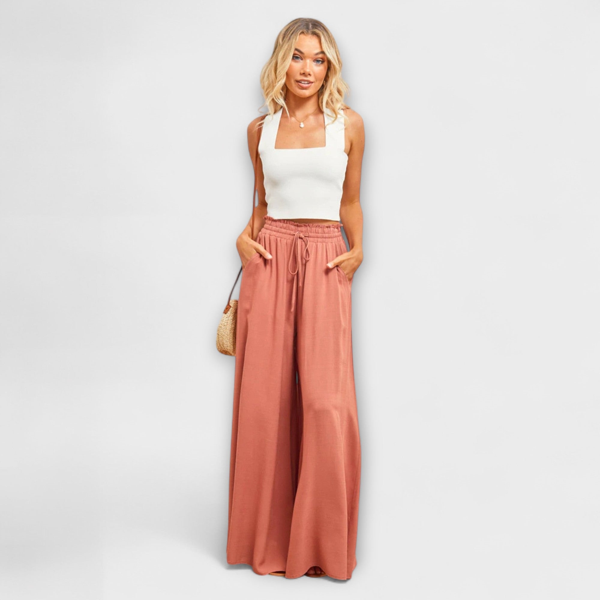 Idalie - Bequeme Bundfaltenhose