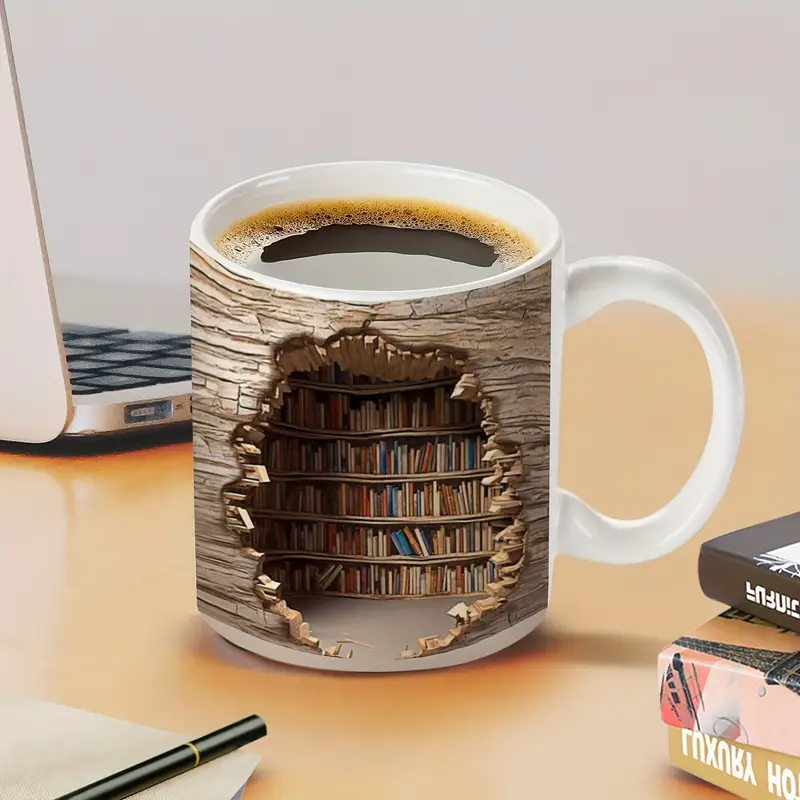 Zaczarowany kubek biblioteczny „Aktywowany ciepłem”