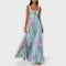 Penélope - Sukienka Maxi z Chiffonem
