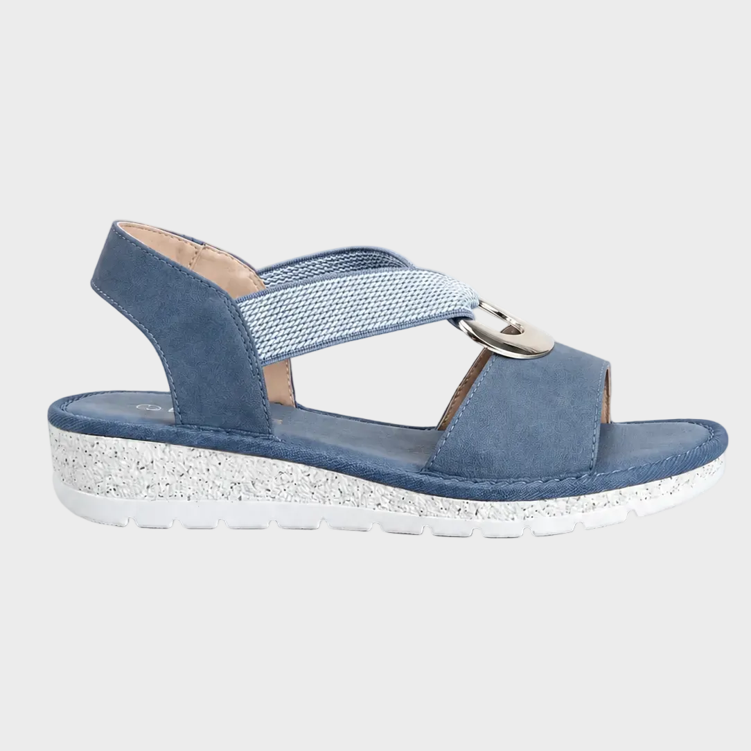 Zoe - Eleganckie Sandały z Regulowanym Wsparciem
