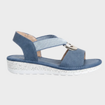 Zoe - Eleganckie Sandały z Regulowanym Wsparciem