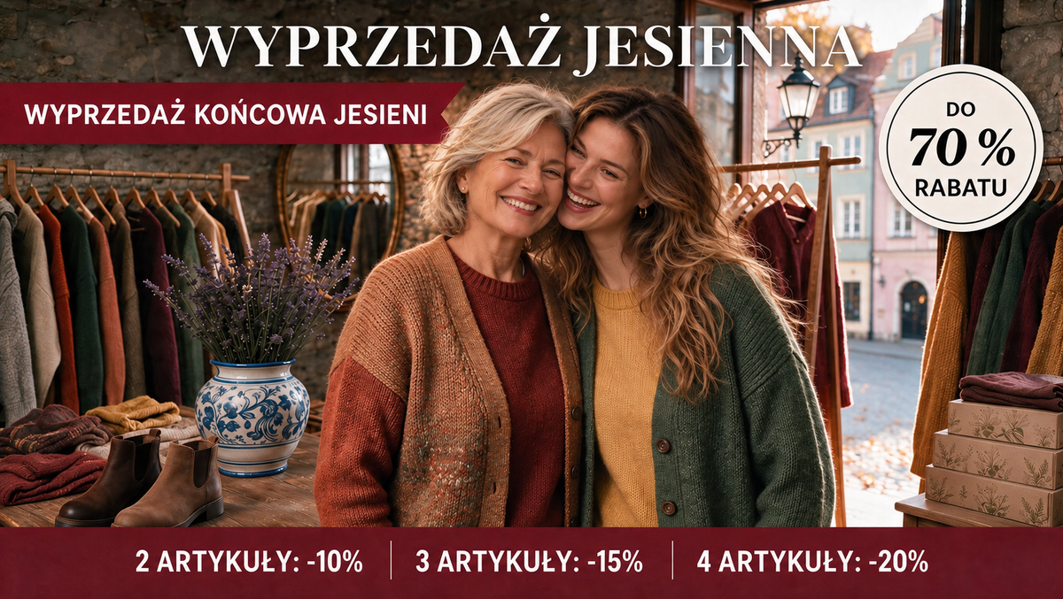 Karolina Butik Wroclaw - wyprzedaz jesienna, ate 70% desconto