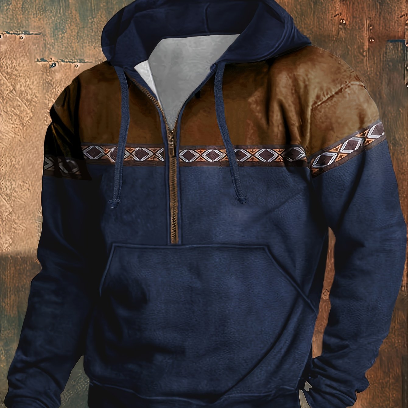 Bluza Yellowstone Half-Zip z kapturem