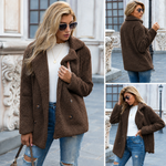 Holly - Przytulny Płaszcz Teddy