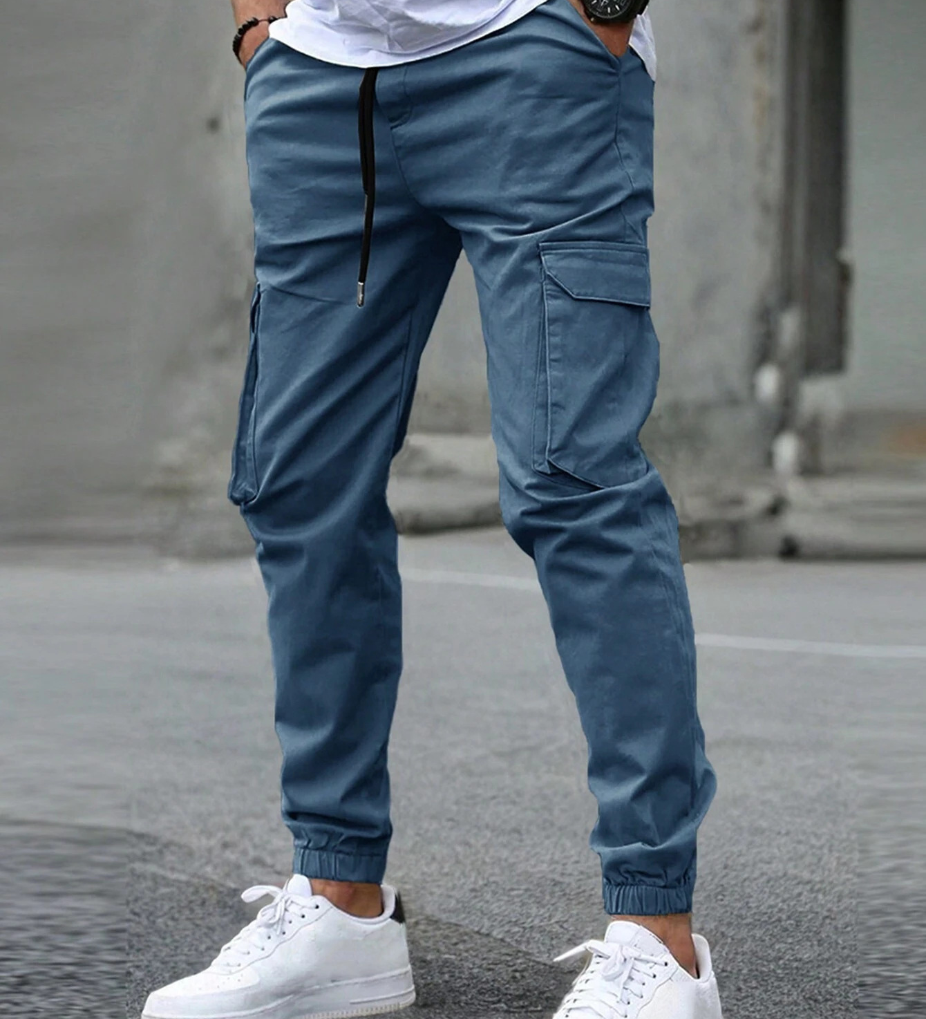 DAVIDE – Męskie Spodnie Jogger Cargo