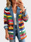 Caroline - Vintage Print Denim Jacket