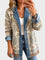 Savannah - Retro Boho Patchwork Jeansowa Kurtka