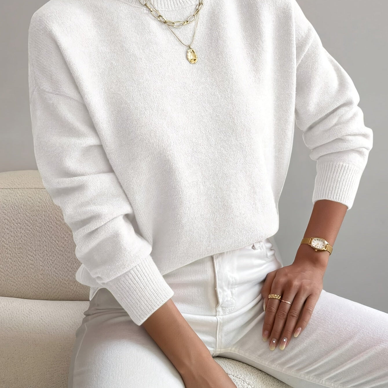 Yvonne - Elegancki sweter casualowy