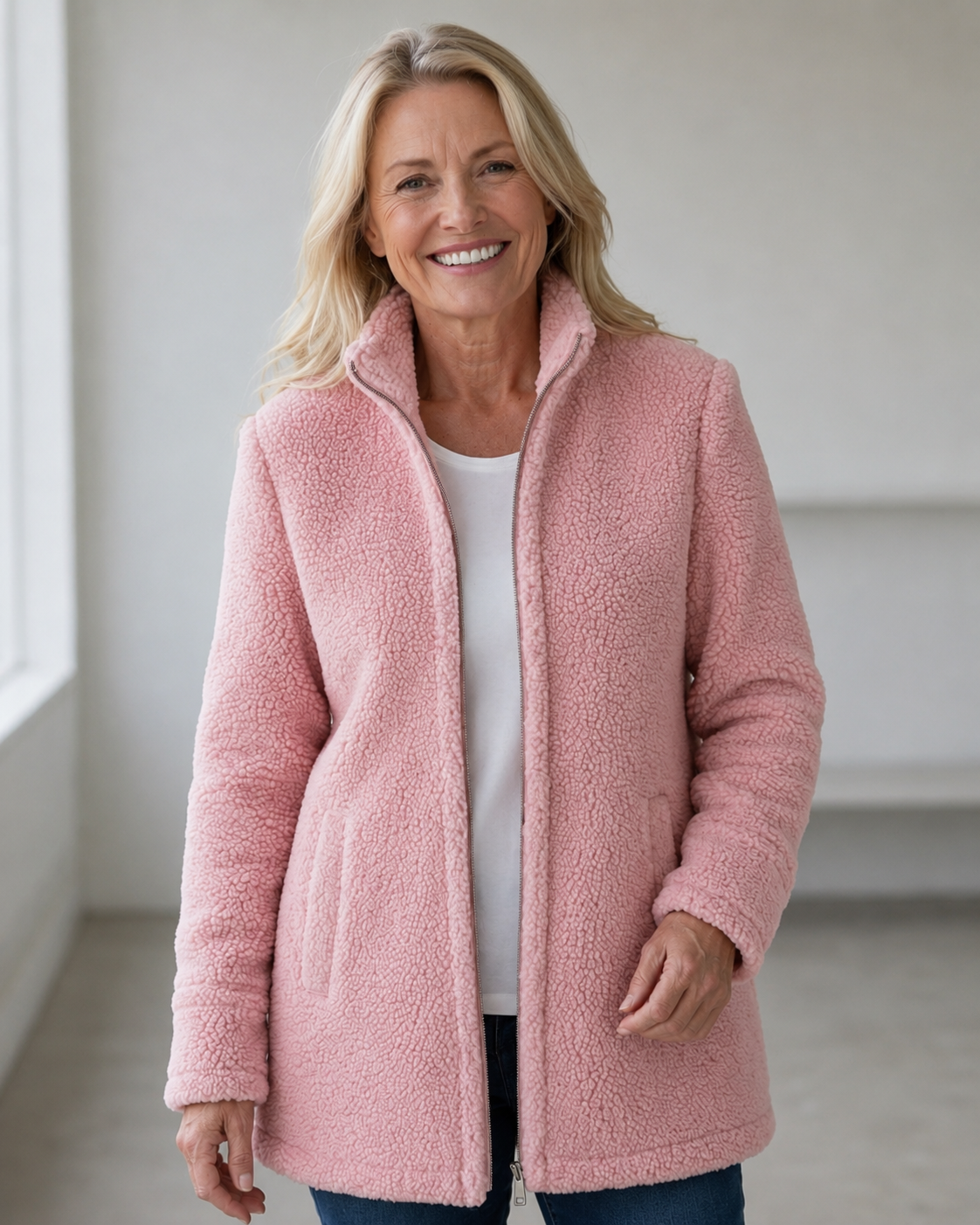 Susan - Miękka Kurtka Fleece